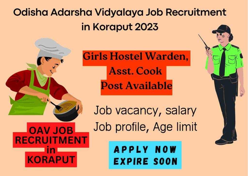 OAV Support staff Recruitment Koraput