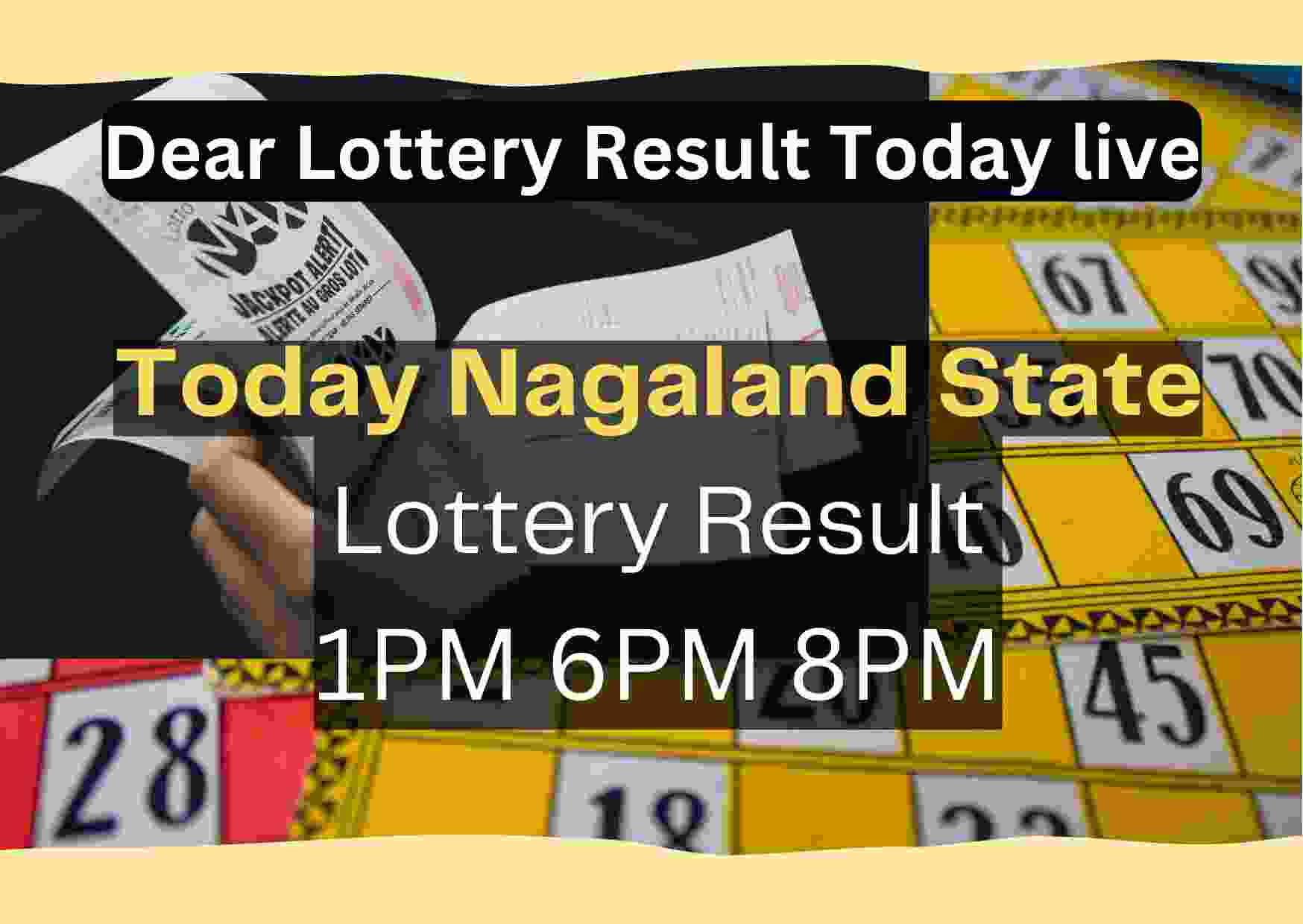 Nagaland State Lottery Result Sambad 22.11.2023 For 6 PM OUT: Dear