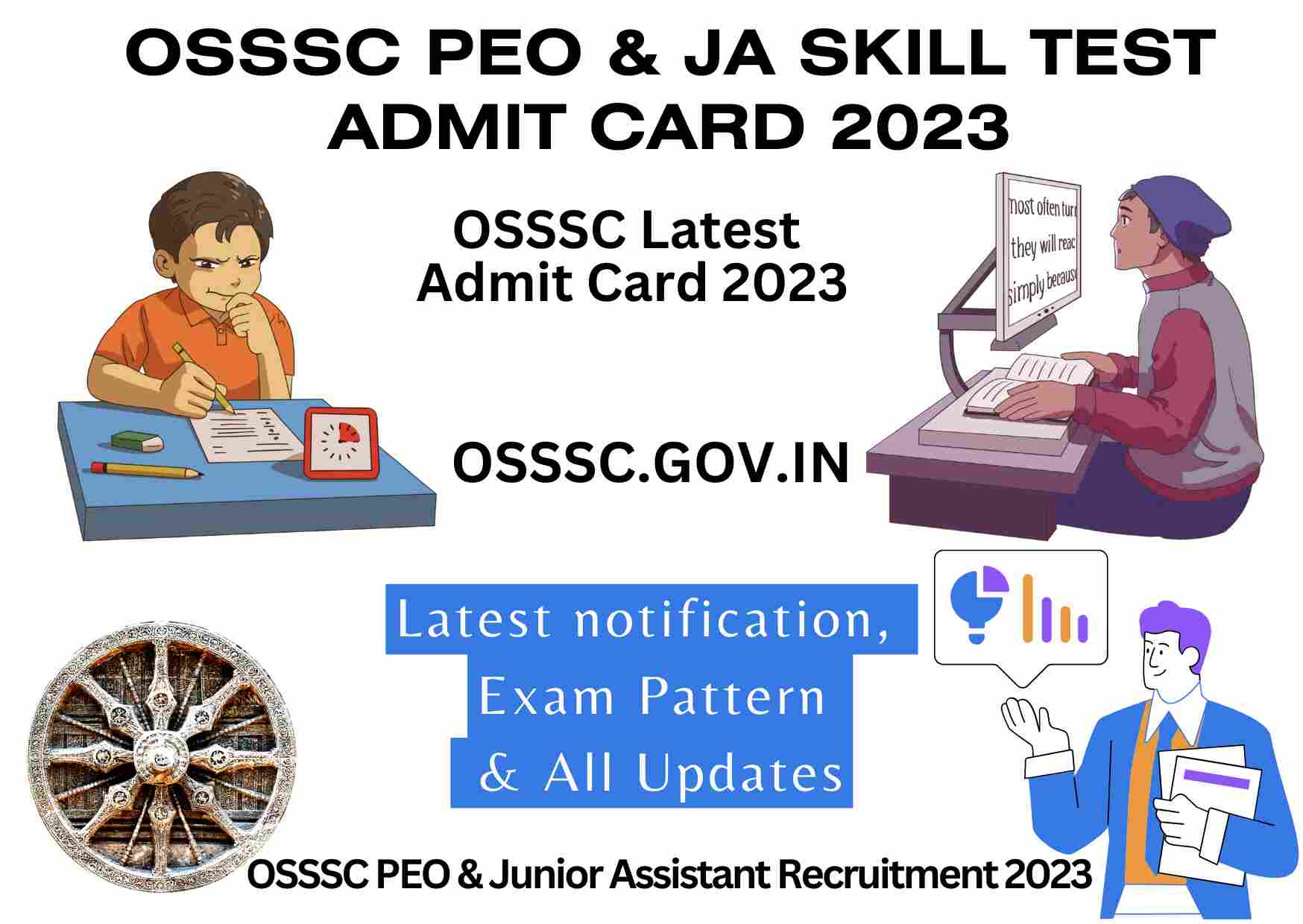 OSSSC PEO Skill Test Admit Card 2023