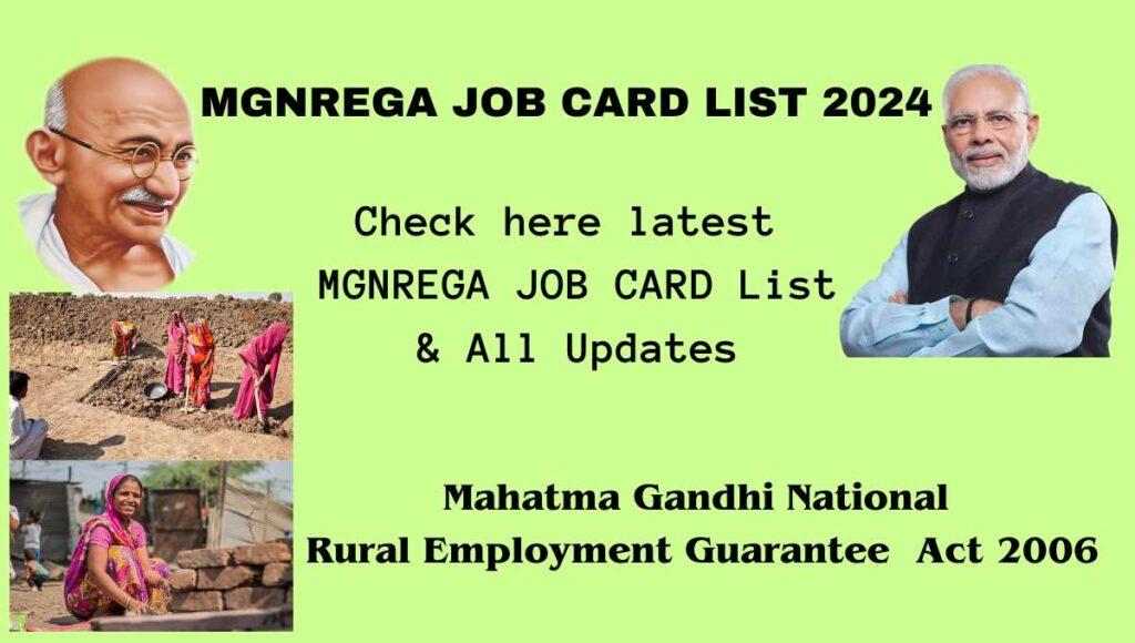 Odisha NREGA Job card list 2023-24