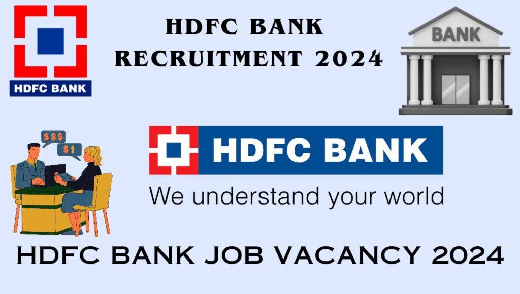 Odisha HDFC Bank Recruitment 2024