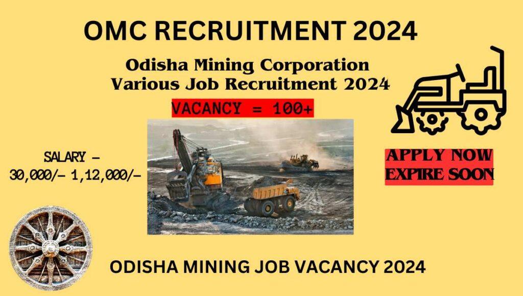 OMC Recruitment 2024