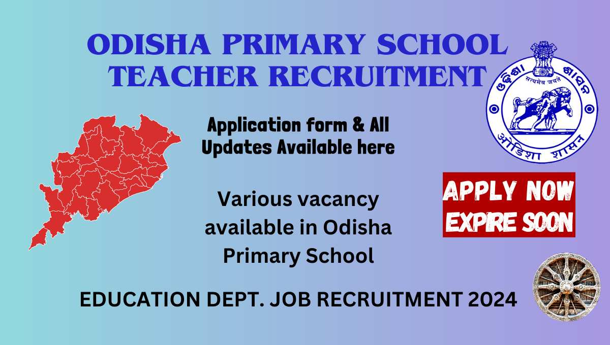 Odisha Primary School Teacher Recruitment 2024