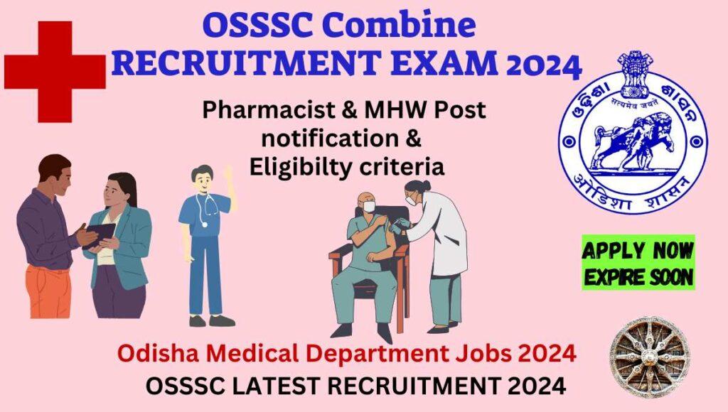 OSSSC Pharmacist Recruitment 2024