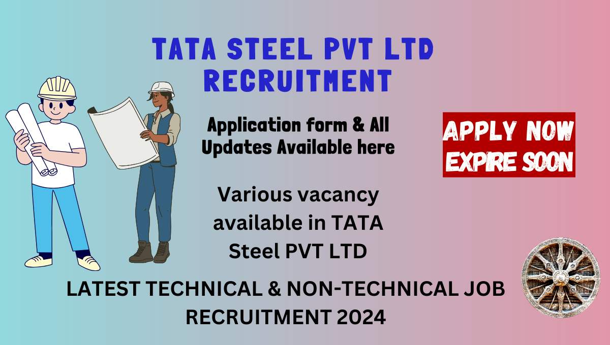 TATA Steel Recruitment 2024 Odisha