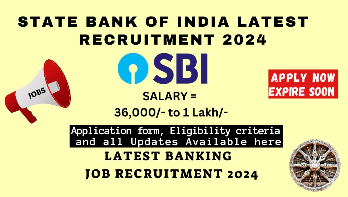 SBI Recruitment 2024 Apply Online for Various Manager Post